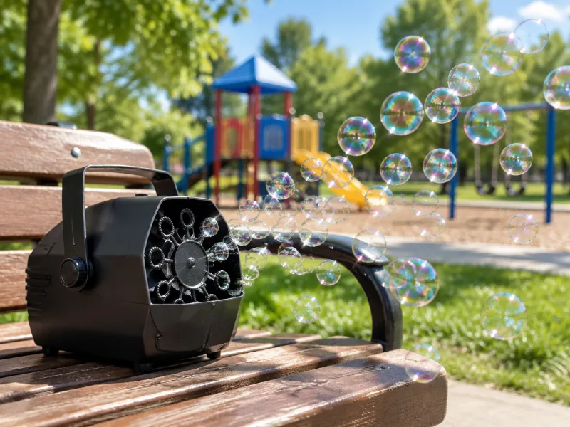 Automatic bubble machine for kids (battery or plug-in)